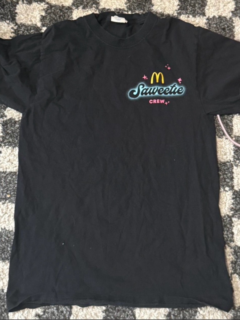 Official McDonald's X Saweetie Collab Shirt